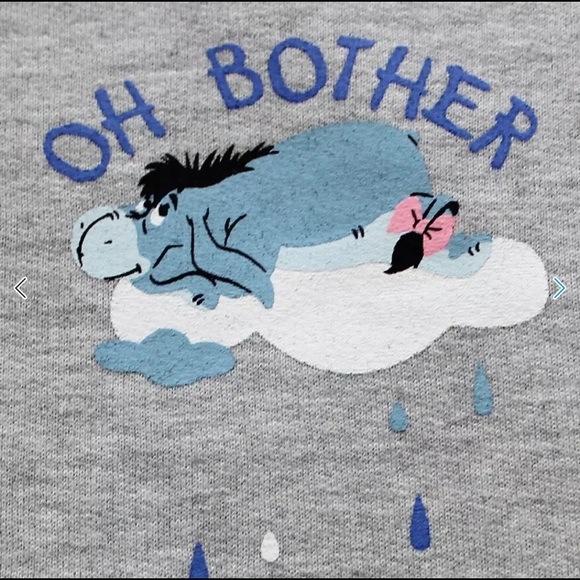 Eeyore Zip Hoodie for Women - Picture 5 of 7